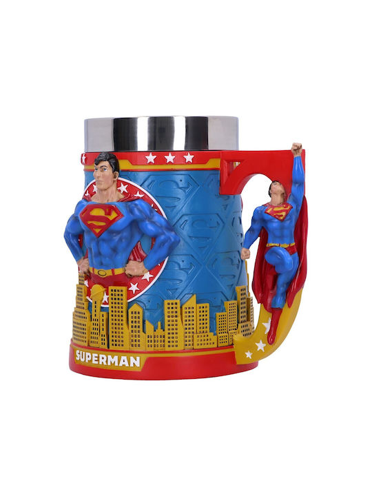 Nemesis Now Man of Steel Tankard Ποτήρι Μπύρας από Ανοξείδωτο Ατσάλι
