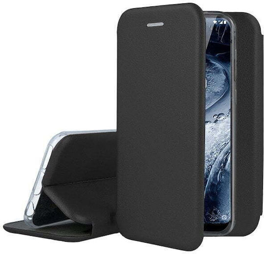 Smart Magnet Elegance Book Δερματίνης Μαύρο (Realme C31)