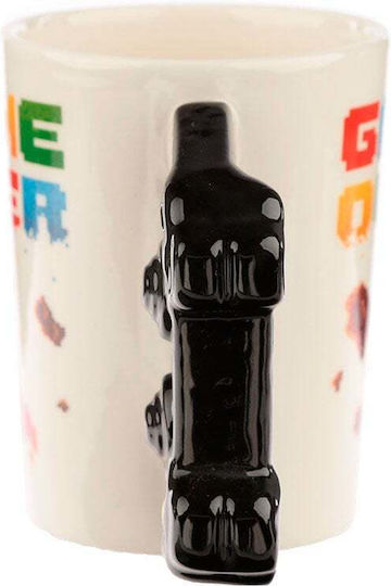 Puckator Game Over Κούπα Κεραμική Πολύχρωμη 350ml