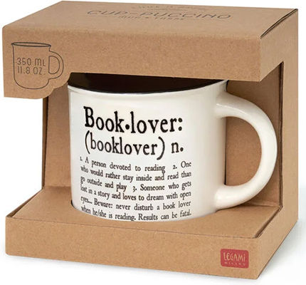 Legami Milano Booklover Κούπα από Πορσελάνη Λευκή 350ml