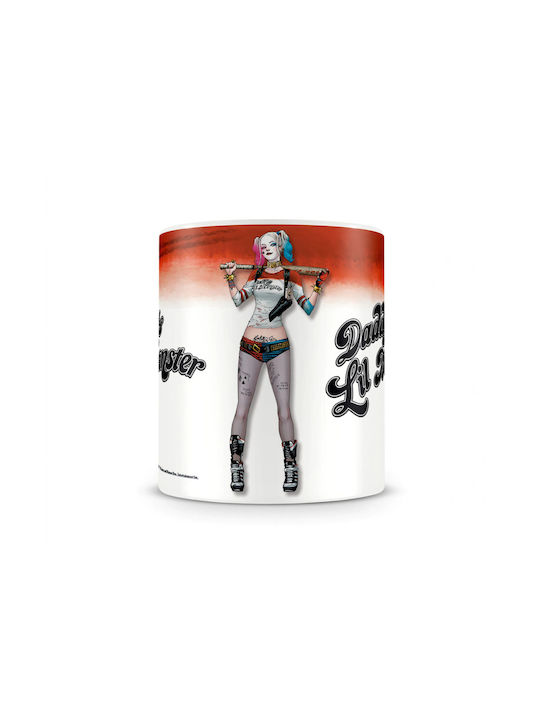 Hybris Daddy´s Lil Monster Κούπα Κεραμική Λευκή 300ml