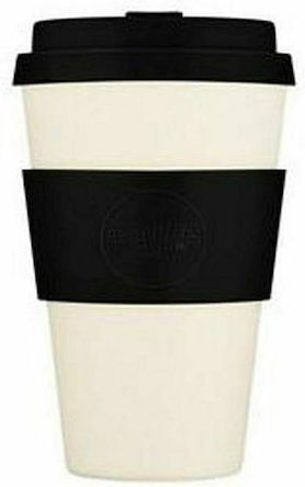 Ecoffee Cup Чаша Пластмаса с Капак Черен 400мл