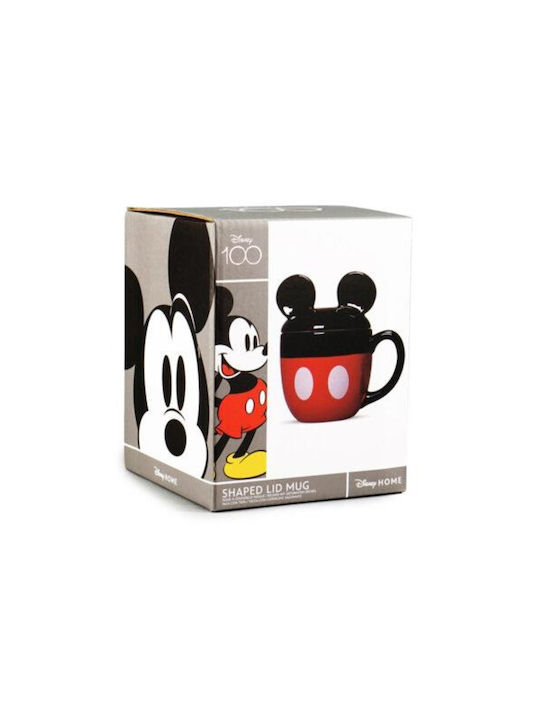Half Moon Bay 3d Κούπα Κεραμική με Καπάκι Πολύχρωμη 330ml