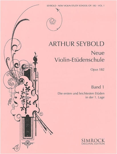 Nakas Seybold - Violin Etude Schule Op.182 N. 1 Sheet Music for Violin / String Instruments / Orchestra / Viola / Cello