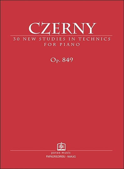 Nikolaidis M. - Edition Orpheus CZERNY 40 OP299 Sheet Music for Piano