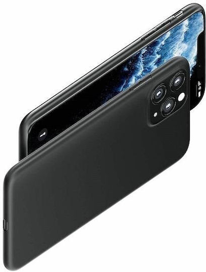 3MK Matt Back Cover Σιλικόνης 1.2mm Μαύρο (iPhone 8/7)