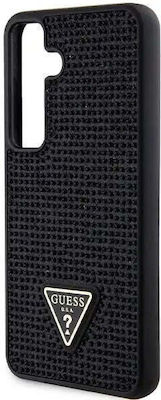 Guess Back Cover Plastic / Silicone Black (Galaxy S24)