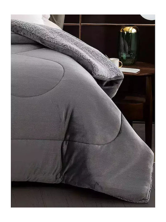 Sunshine Bettbezug Großes Doppelbett 240x220cm Grey