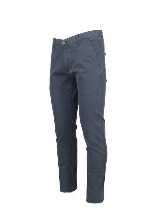 Freeman Clothing Pantaloni pentru bărbați Chino cu Croială Normală BLUE