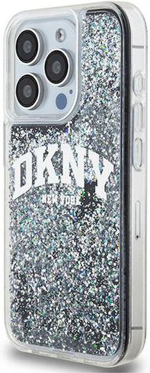 DKNY Liquid Back Cover Plastic / Silicone Black (iPhone 14 Pro)