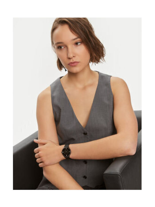 Calvin Klein Uhr mit Schwarz Metallarmband