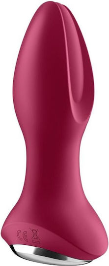Satisfyer Rotator Plug 2 Analspielzeug mit kabelloser Funktion und Vibration Lila 5,7cm