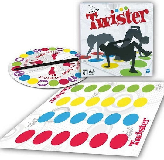 Настолна игра Twister за 2+ играчи 6+ години (FR) Hasbro