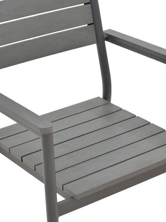 Garden & Outdoor Furniture Sets Dining Room Uplift-kliton Anthracite 3 Pieces