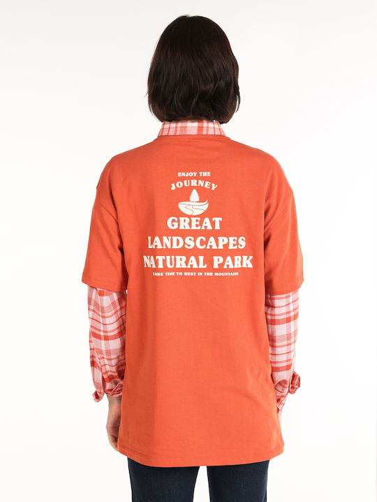 Colin's Γυναικείο T-shirt Orange