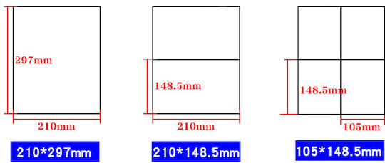 eBest Αυτοκόλλητες Ετικέτες Α4 Ορθογώνιες 105x148.5mm