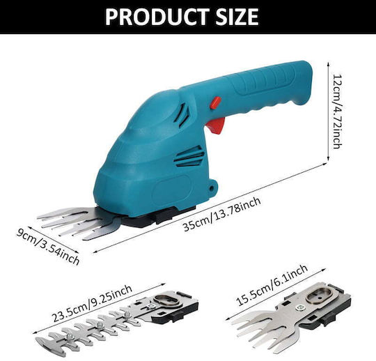 Hedge Trimmer Battery 3.7V with Blade 10cm 013132