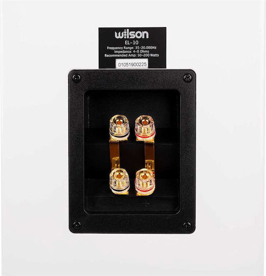 Wilson Audio EL-10 Ζεύγος Ηχείων Hi-Fi Δαπέδου 200W 3 Δρόμων Λευκό