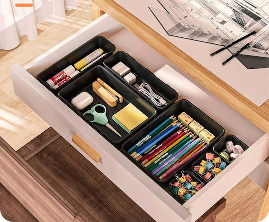 Besteckeinsatz für Schubladen A-lugei Fba-yz011 Kunststoff 25x16.5x22cm Schwarze Besteckeinsatz für Schubladen A-lugei Fba-yz011 Kunststoff 25x16.5x22cm Schwarze