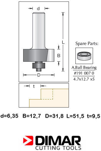 Dimar Cutter Bit
