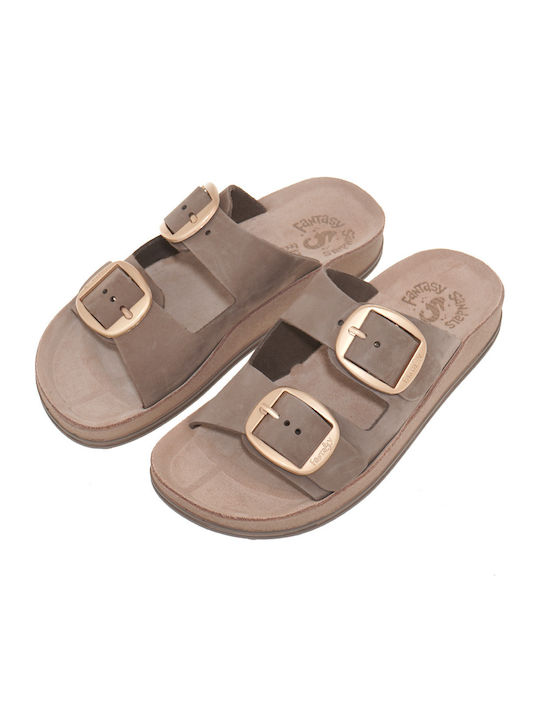 Despoina Γυναικεία Σανδάλια Πούρο Nubuck