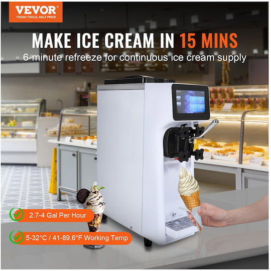 Vevor Commercial Ice Cream Maker 21x58x21cm. TMSRBQLJCKWDNNRZVV2