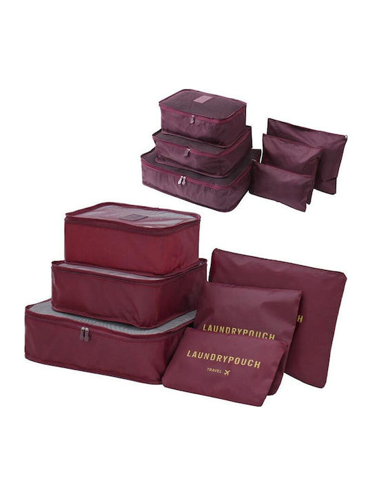 Elektrische Gitarren Necessaire in Burgundisch Farbe 38cm
