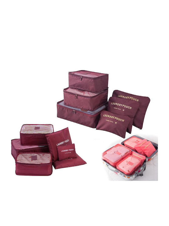Elektrische Gitarren Necessaire in Burgundisch Farbe 38cm