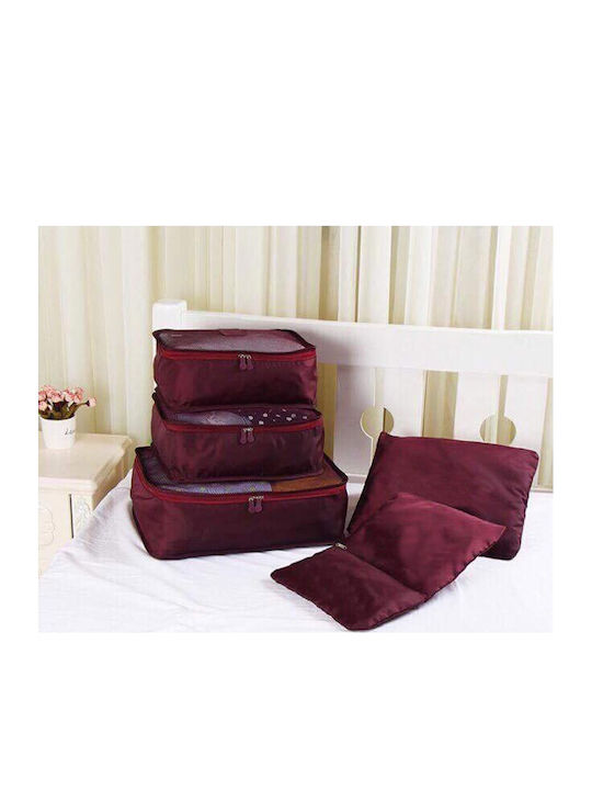 Elektrische Gitarren Necessaire in Burgundisch Farbe 38cm