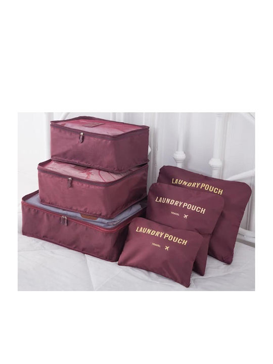 Elektrische Gitarren Necessaire in Burgundisch Farbe 38cm