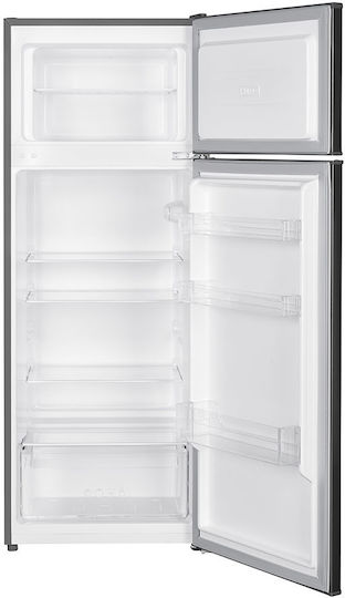 Muhler Ψυγείο Δίπορτο 206lt Υ143xΠ54.5xΒ55.5εκ. Inox SUF144IE