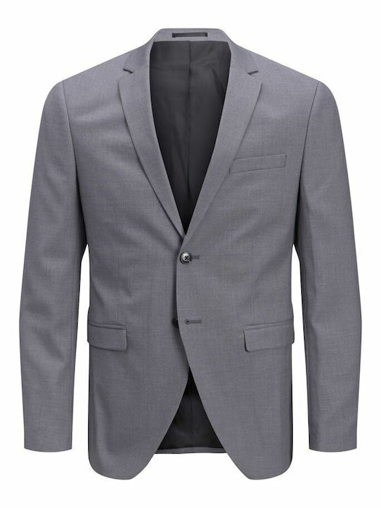 Men's Suit Jacket Slim Fit Gray