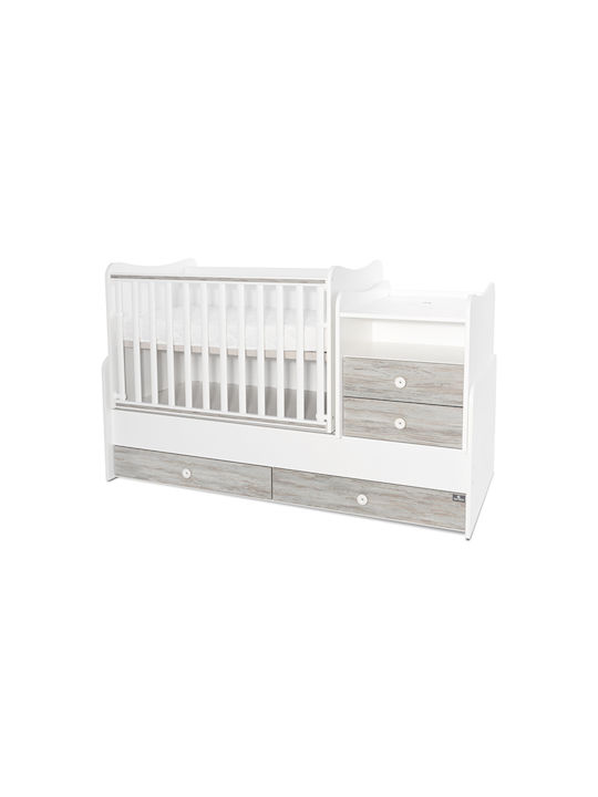 Lorelli Babybett Combo Artwood für Matratze 62x120cm