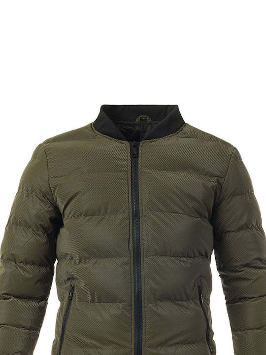 Senior Men's Puffer Jacket Gray