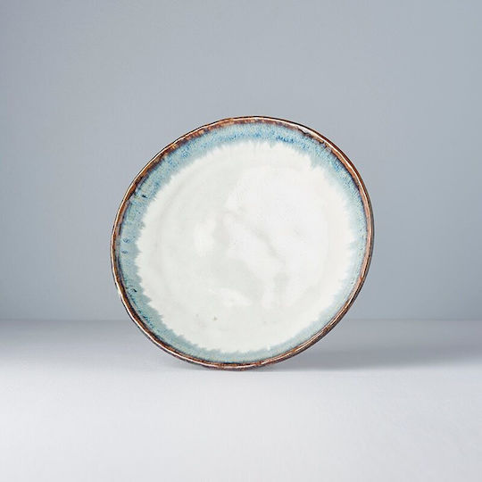 MIJ Salatieră Ceramică Albă 24x24x8cm 1buc