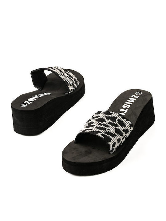 Platforme Dama în Tip Slip On Animal Print