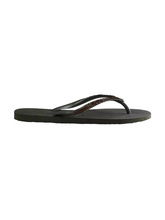 Havaianas Slim Σαγιονάρες σε Μαύρο Χρώμα