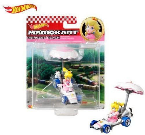 Mattel Diecast Hot Wheels Mario Kart Princess Peach Airship Gvd36