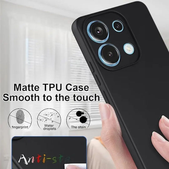Soft Back Cover Σιλικόνης 2mm Μαύρο (Redmi Note 13 Pro 5G / Poco X6)