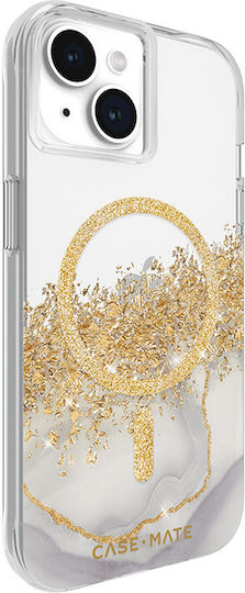 Case-Mate Karat Back Cover Πλαστικό Χρυσό (iPhone 15)