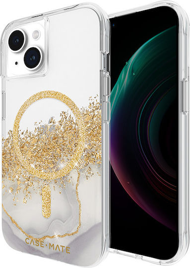 Case-Mate Karat Back Cover Πλαστικό Χρυσό (iPhone 15)