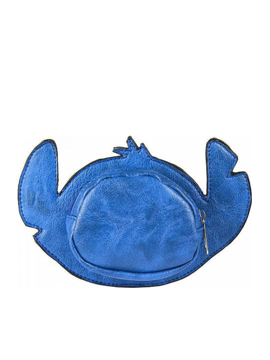 Cerda Disney Lilo Stitch Παιδικό Πορτοφόλι Κερμάτων με Φερμουάρ Μπλε