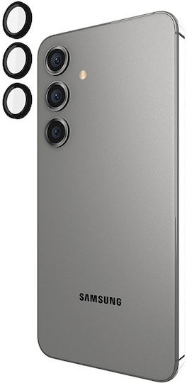 Case-Mate Back Cover Tempered Glass Μαύρο (Galaxy S24)