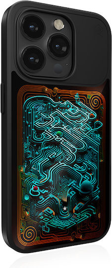STM Back Cover Σιλικόνης Μαύρο (iPhone 15 Pro)