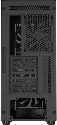 Genesis NPC-2046 Micro Tower Computer Case with Window Panel Black