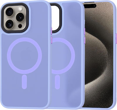 Techsuit Coperta din spate Silicon Violet (iPhone 15 Pro Max)