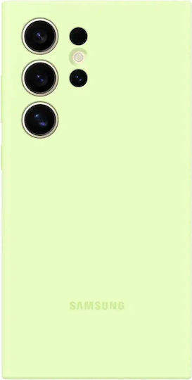 Samsung Back Cover Silicone Green (Galaxy S24 Ultra)