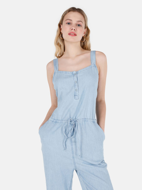 Damen Einteiler Anzug Blue