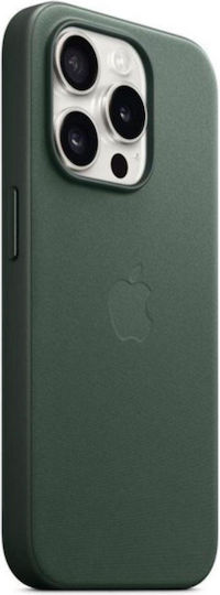 Apple Finewoven Back Cover Υφασμάτινο Evergreen (iPhone 15 Pro)