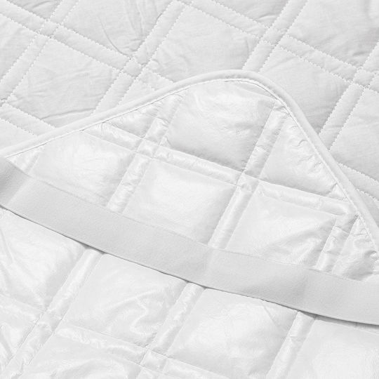 Beauty Home Protective Cover Single Waterproof White 90x200+30cm